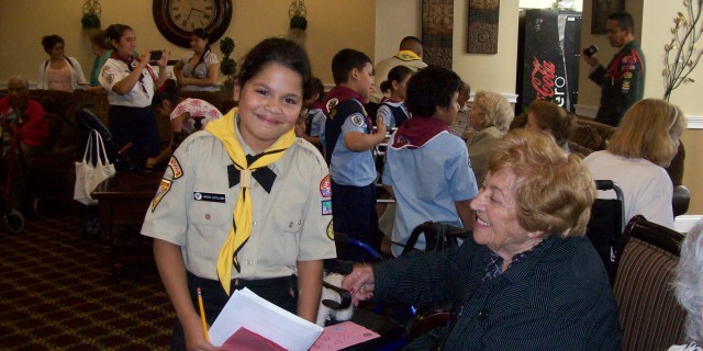 Adventurers Club Visiting Residents | Assisted Living Care Suffolk County