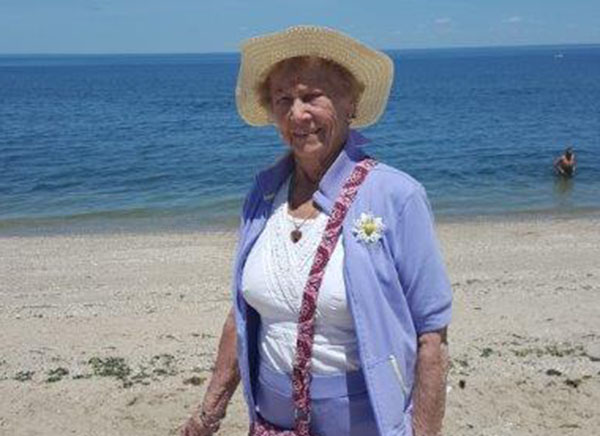 Elderly Woman at Beach | Assisted Living Suffolk County | Adult Day Care Long Island
