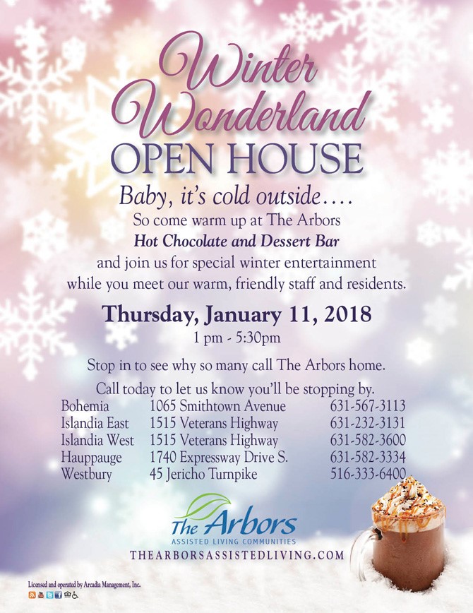 Arbors Open House Invite