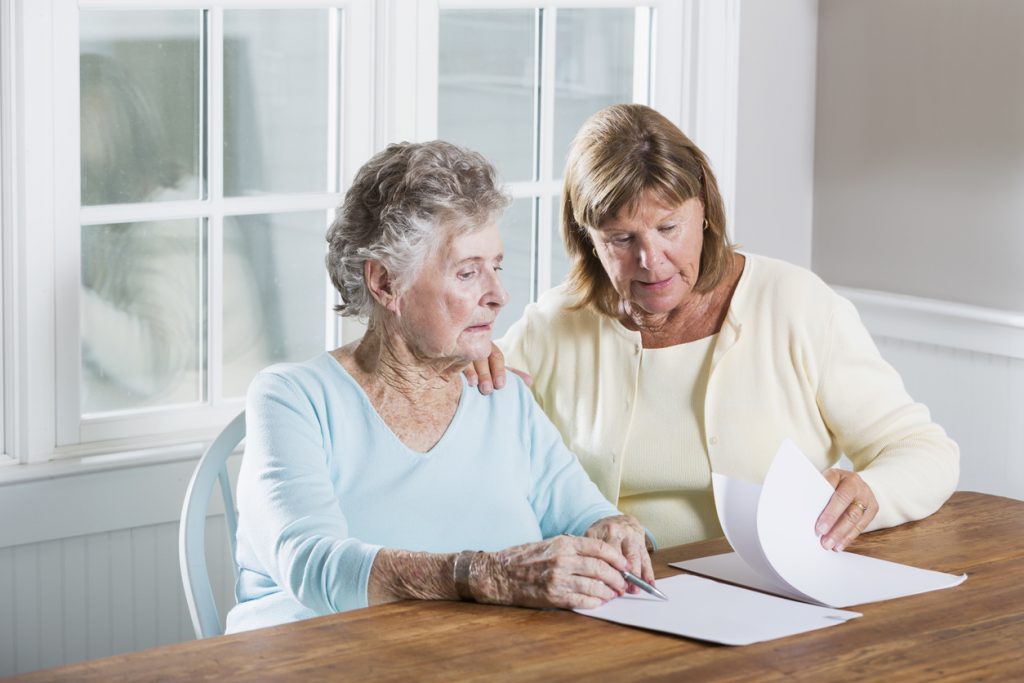 Helping Elderly Parent with Estate Planning
