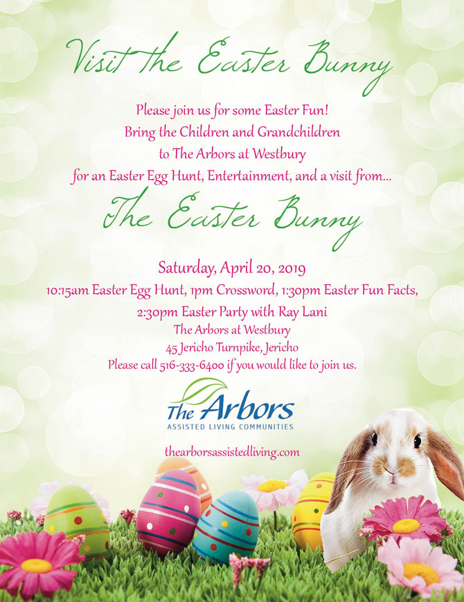 EASTER FUN AT THE ARBORS