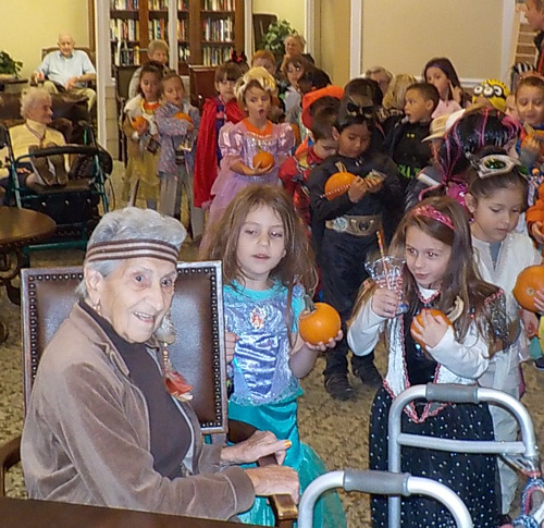 Kids Dressed for Halloween | Assisted Living Nassau County