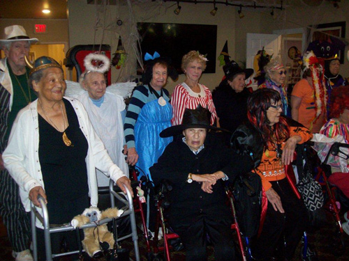 Residents Dressed for Halloween | Retirement Communities Suffolk County