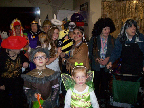 Family Halloween Party | Nursing Home Long Island | Assisted Living Care Nassau County