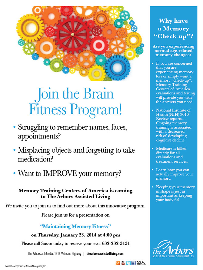 Join the Brain Fitness Program
