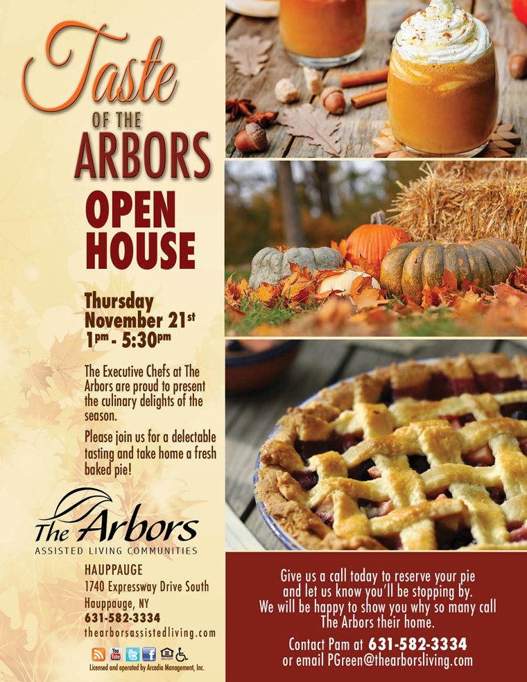 Open House Hauppauge The Arbors Assisted Living Community