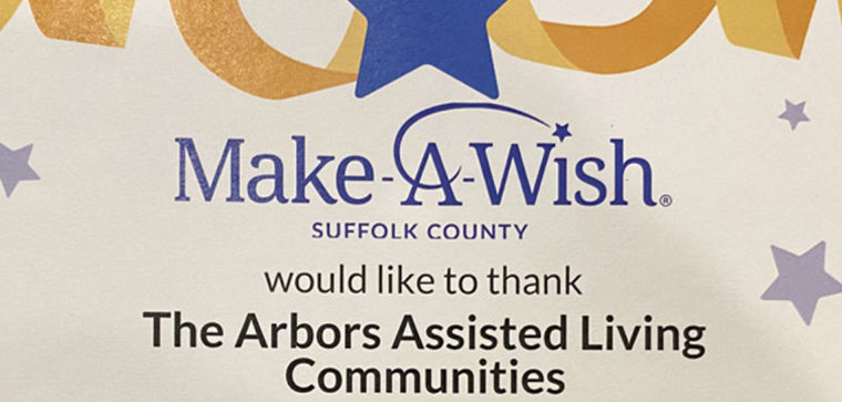 Thanks from Make-A-Wish