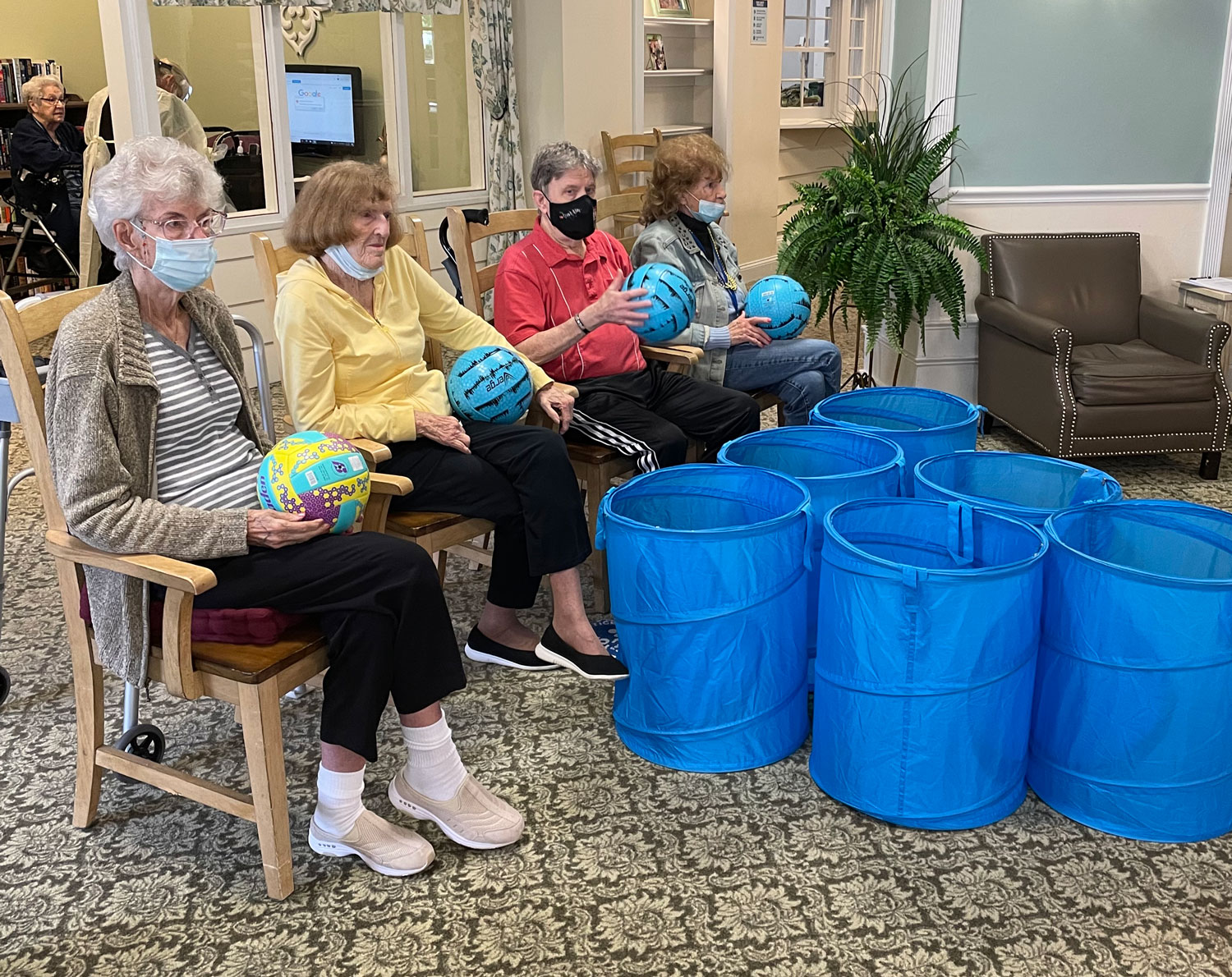 Olympics at Bohemia The Arbors Assisted Living Community