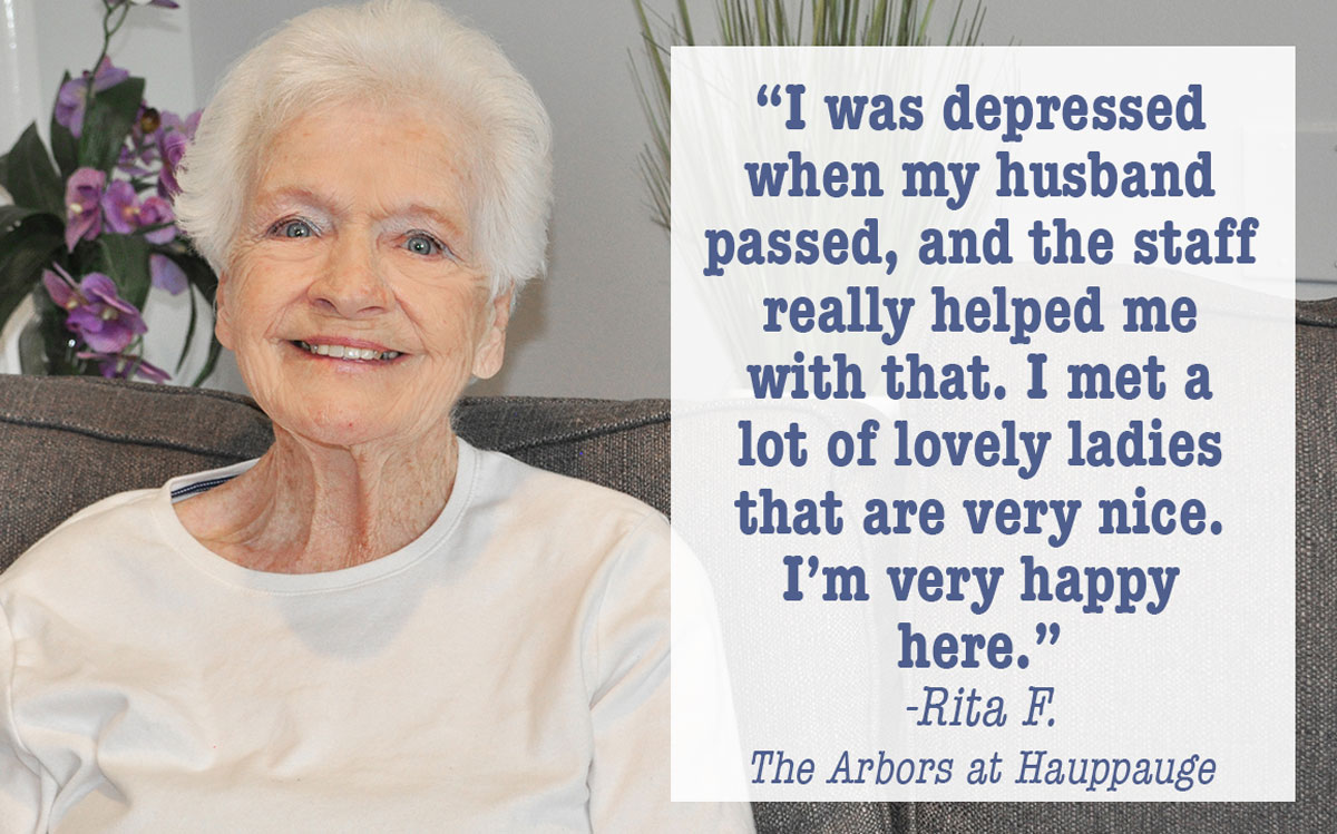 Rita F. Hauppauge The Arbors Assisted Living Community