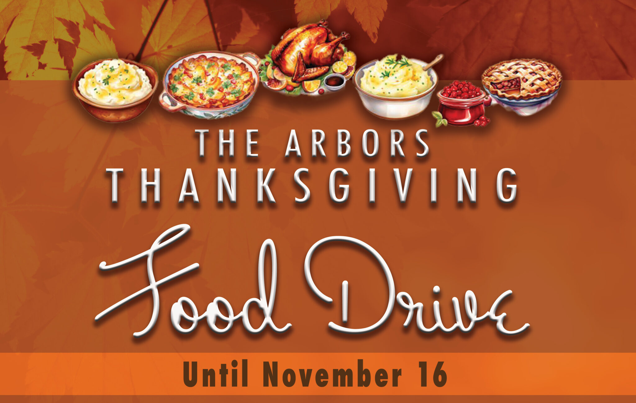 THANKSGIVING FOOD DRIVE – UNTIL 11/16/23-456