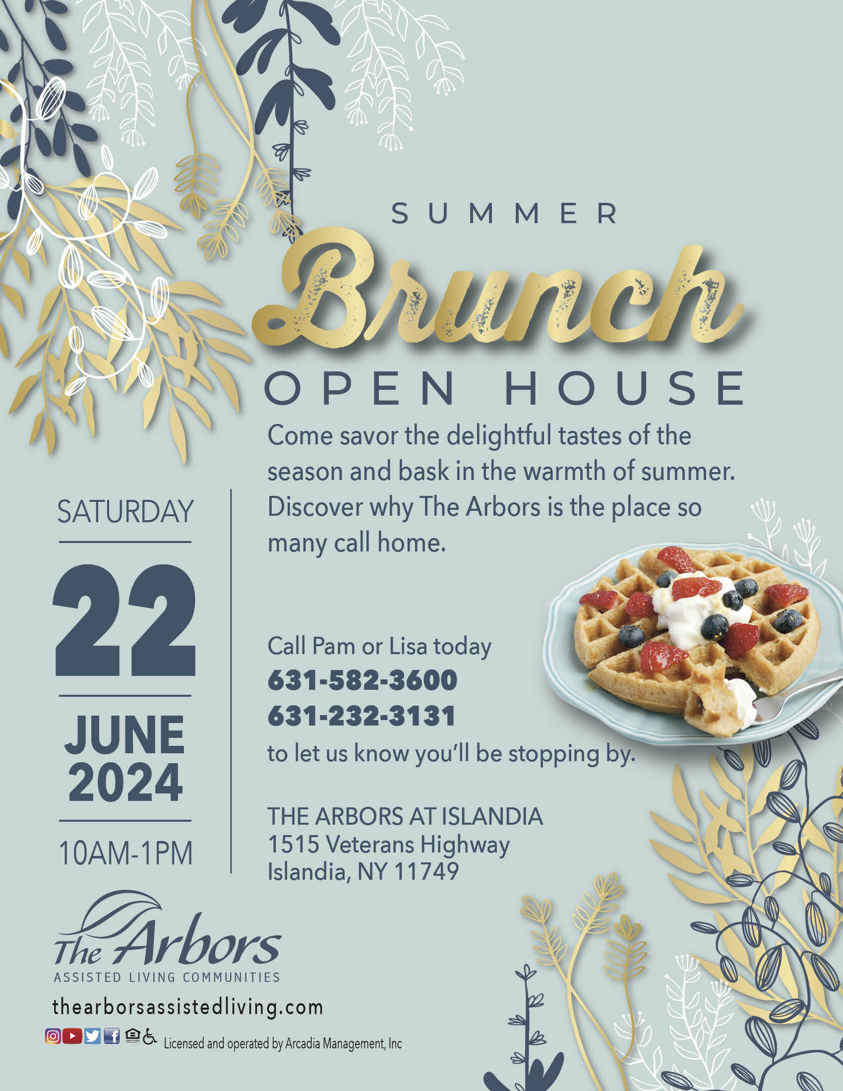 Open House Islandia The Arbors Assisted Living Community