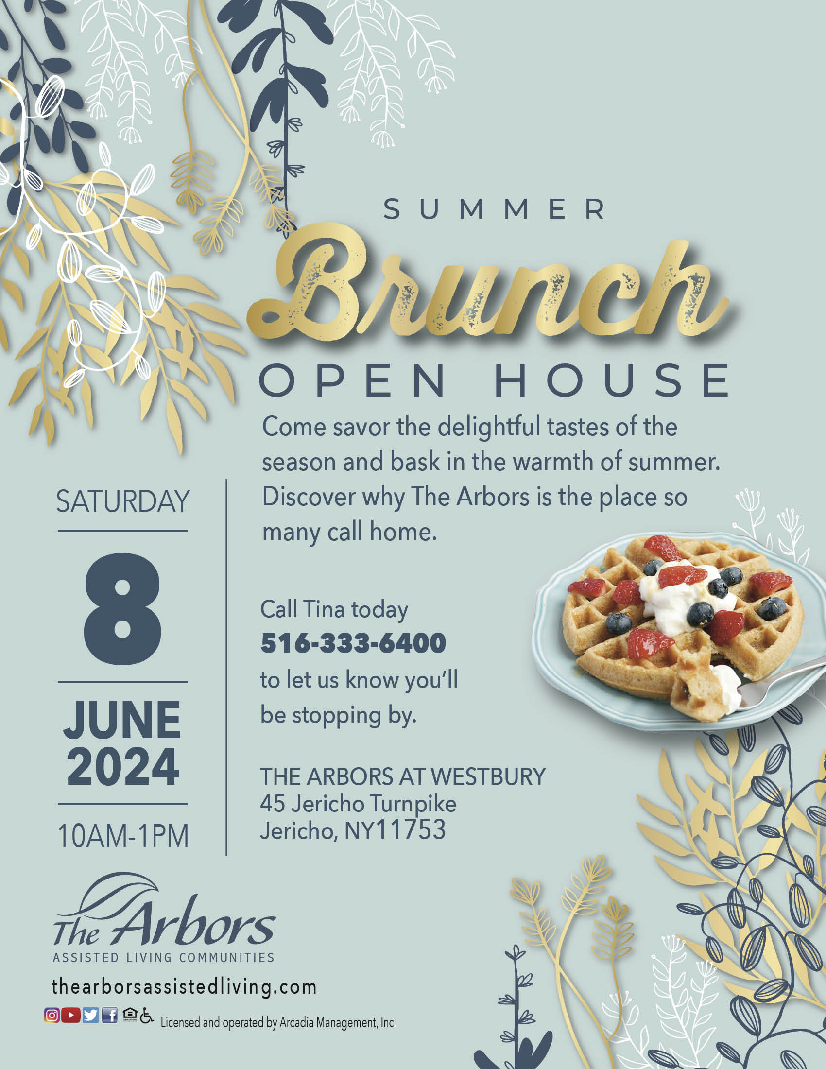 Open House Westbury The Arbors Assisted Living Community