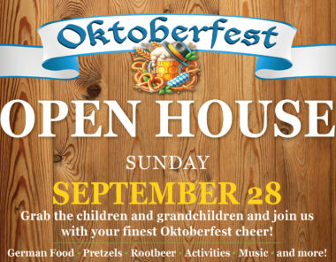 Oktoberfest Open House – September 28-2