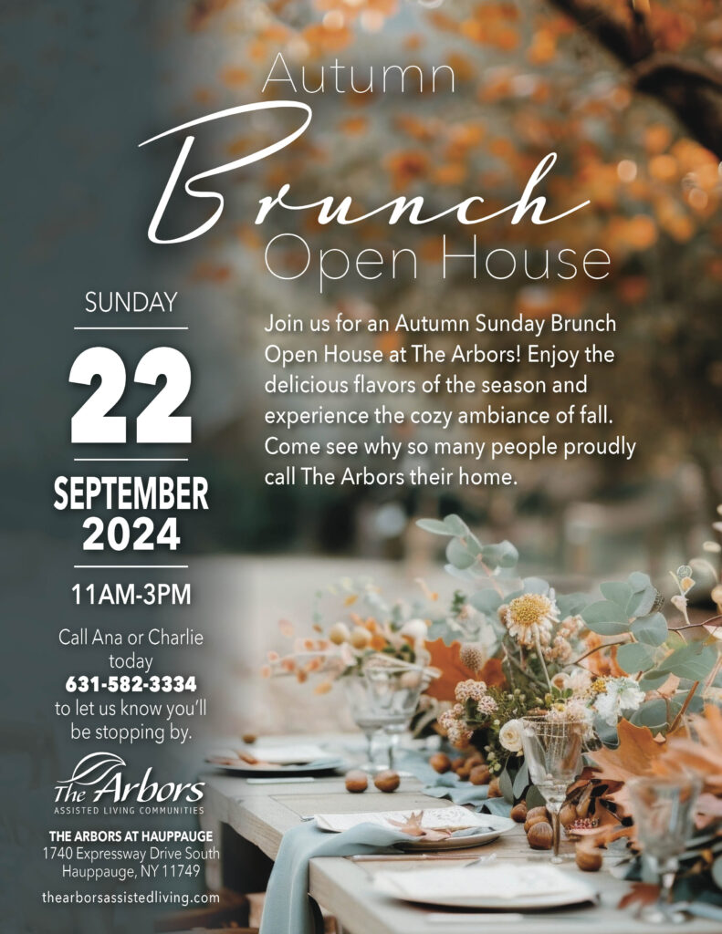 Open House Hauppauge The Arbors Assisted Living Community