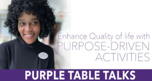 Purple Table-Purpose Driven Activities March 20-1213