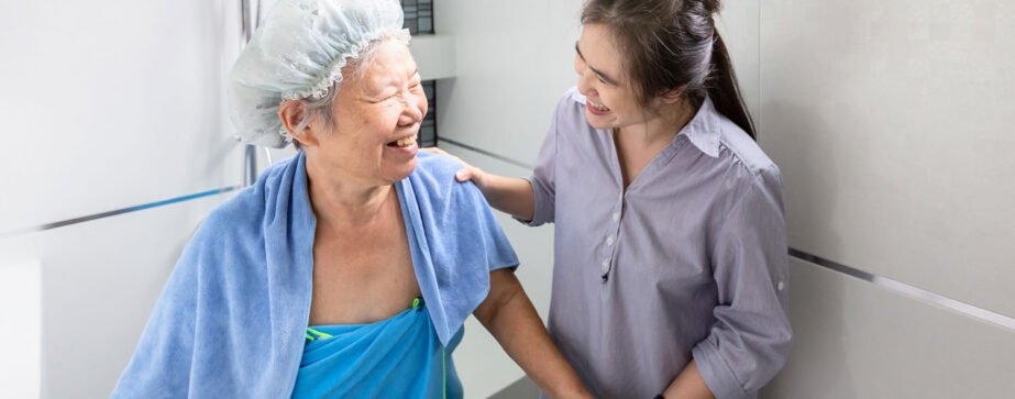 How to Encourage an Aging Parent to Shower When They Refuse
